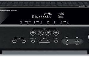 YAMAHA RX-V385 5.1-Channel 4K Ultra HD AV Receiver with Bluetooth